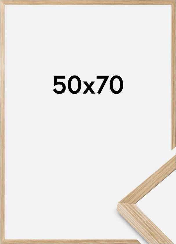 Focus Ramme Soul Oak Veneer Akrylglass 50x70 Cm