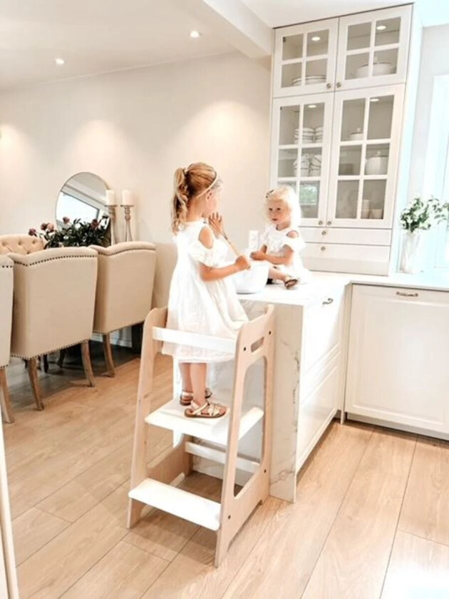 Kjøkkenhjelper, Natur/Hvit