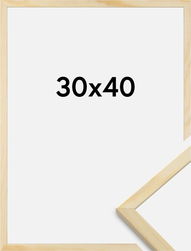 Ramme Galant Furu 30x40 Cm