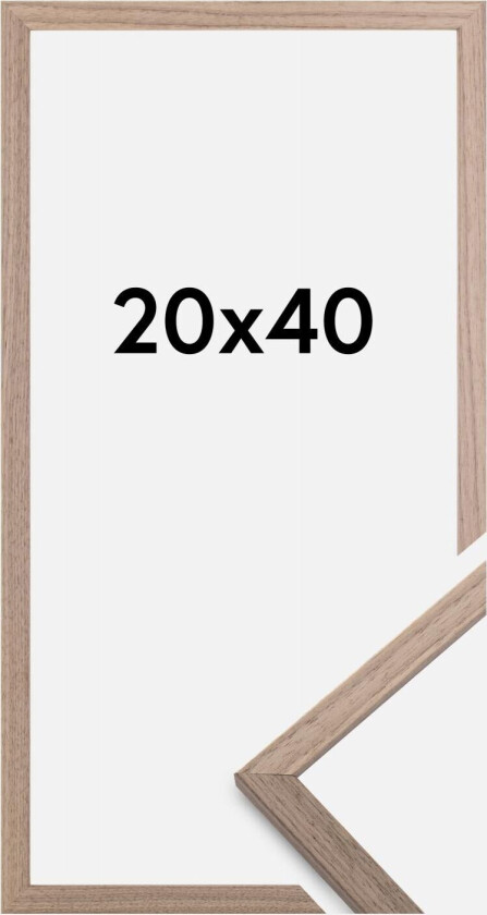 Ramme Edsbyn Valnøtt 20x40 Cm