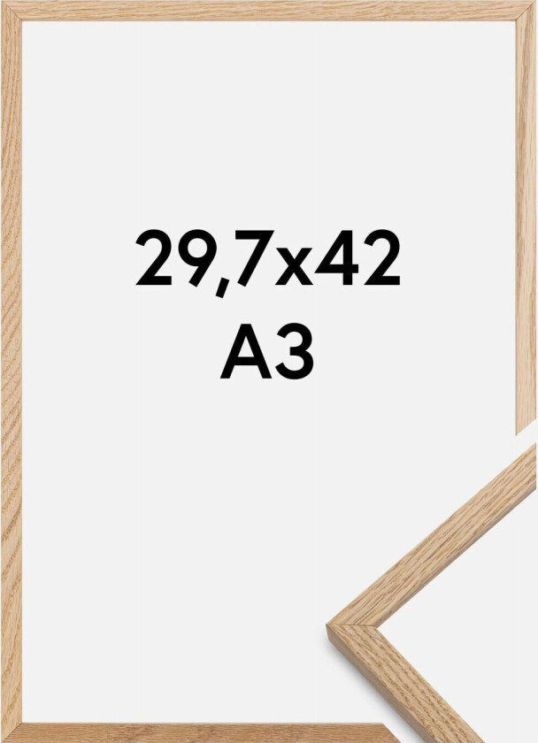 Ramme Oslo Akrylglass Ek 29,7x42 Cm (A3)