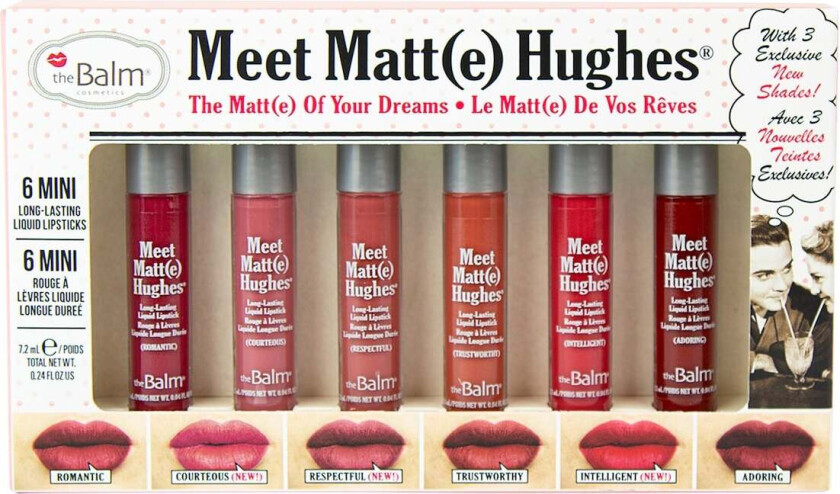 Meet Matte Hughes Mini Kit Vol.12,  the Balm Leppestift