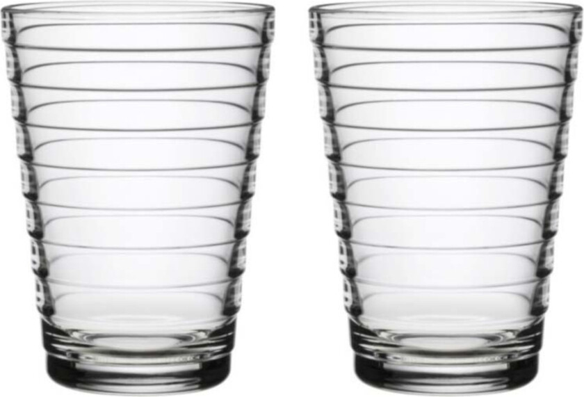 iittala Aino Aalto vannglass 2-pack 33 cl Ultramarineblå