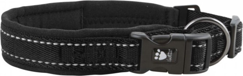 Hurtta Casual Halsbånd Svart (40-50 cm)