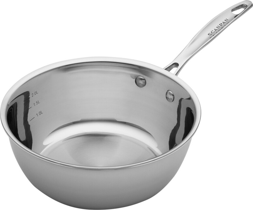 Scanpan Fusion 5 sauteuse stål 2,7 liter