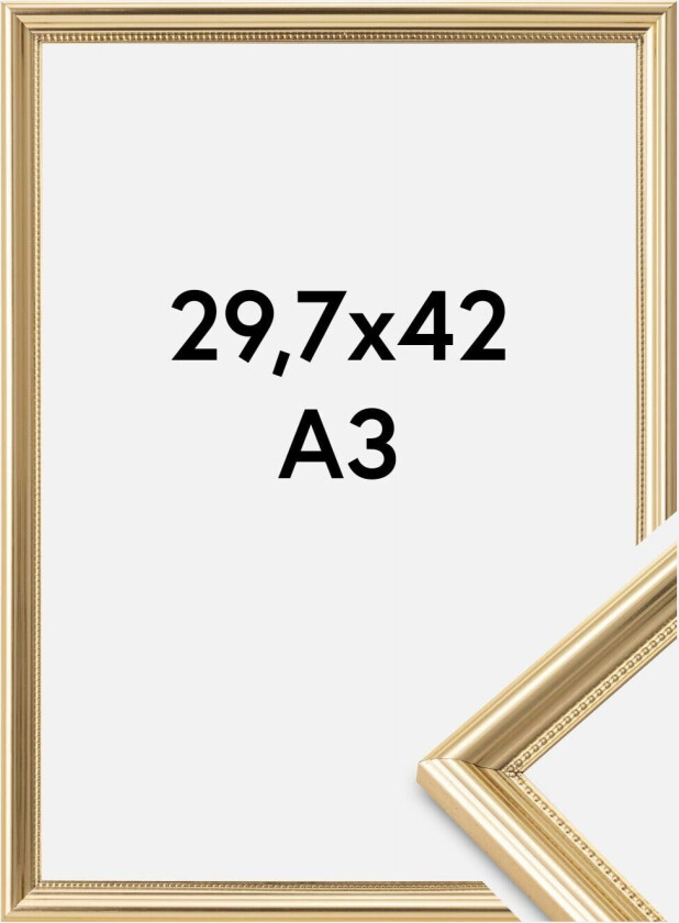 Ramme Gala Akrylglass Gull 29,7x42 Cm (A3)