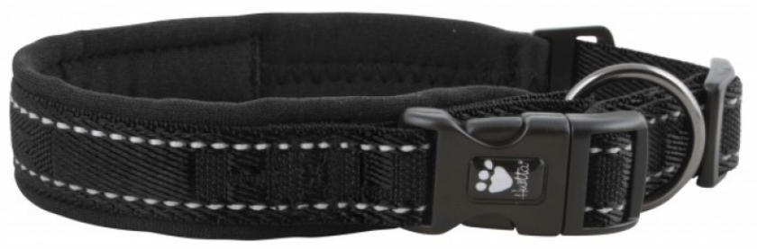Hurtta Casual Halsbånd Svart (45-55 cm)