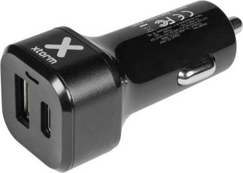 - 48W Car charger Pro - USB-C + USB-A Car Charger