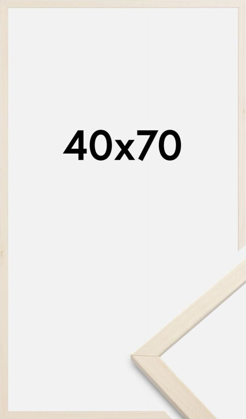 Ramme Edsbyn Lønn 40x70 Cm