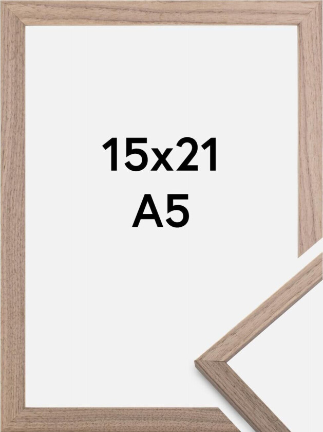 Ramme Edsbyn Valnøtt 15x21 Cm (A5)