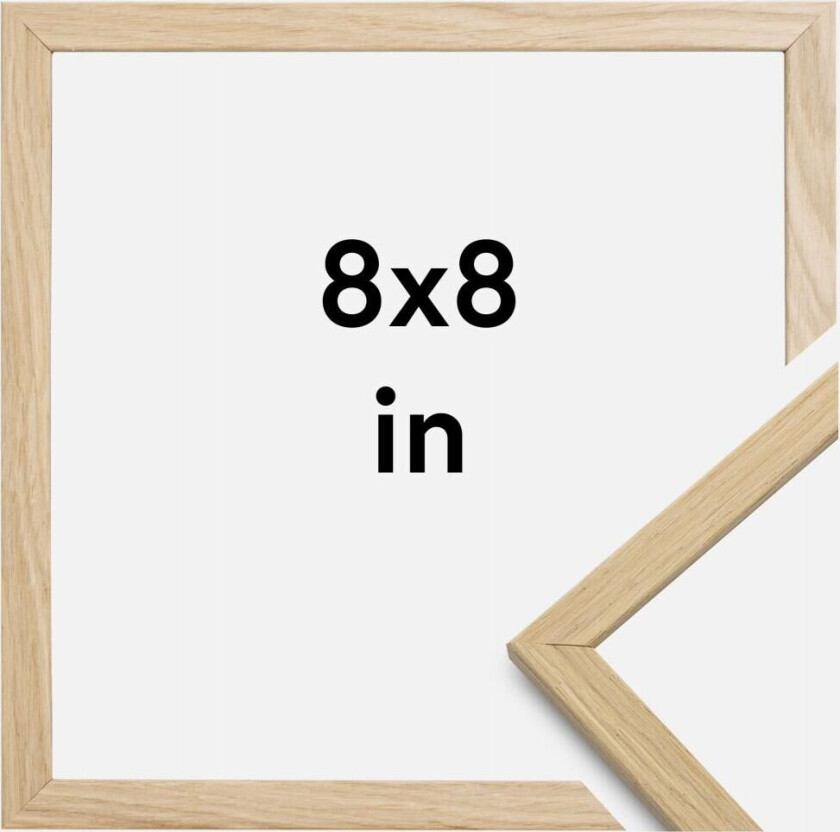 Ramme Edsbyn Eik 8x8 Inches (20,32x20,32 Cm)