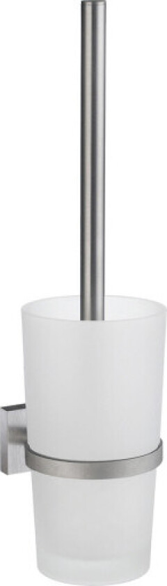 House toalettbørste, børstet krom