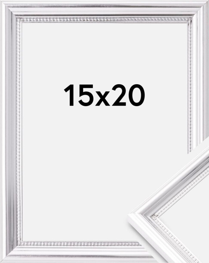 Ramme Gala Akrylglass Sølv 15x20 Cm