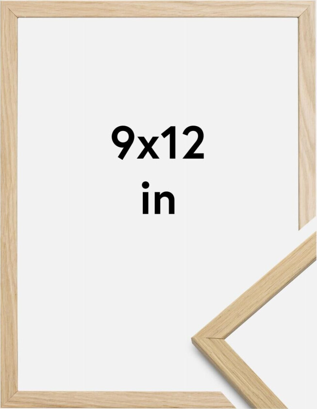 Ramme Edsbyn Eik 9x12 Inches (22,86x30,48 Cm)