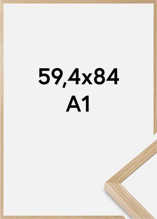 Focus Ramme Soul Oak Veneer Akrylglass 59,4x84 Cm (A1)