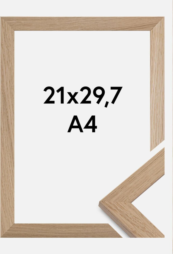 Ramme Trendline Akrylglass Eik 21x29,7 Cm (A4)
