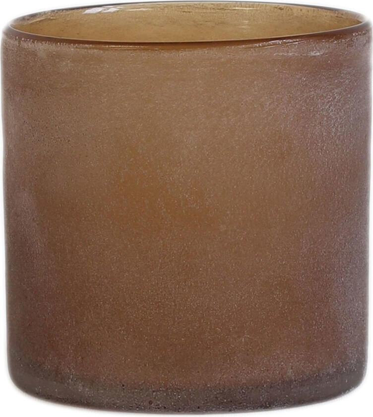 Frost telysglass S Brun