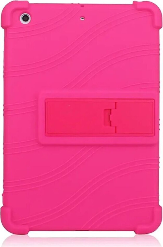 iPad Mini 3 / 2 / 1 Silikon Deksel m. Stativ - Rosa