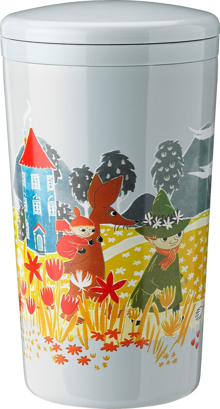 Carrie termokopp 0,4 liter Moomin sky