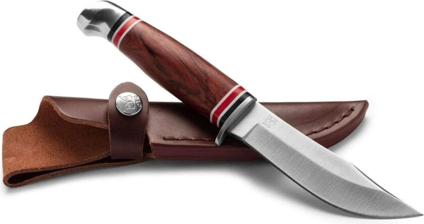 Geilo Knife with Leather Sheath OneSize, Brown