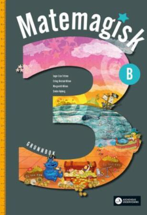 Matemagisk 3B av Inger-Lise Fritzen, Erling Kvistad Nilsen, Margareth Nilsen, Sindre Nyborg