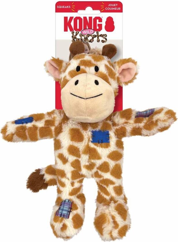 Wild Knots Giraffe Squeak Toy M/L