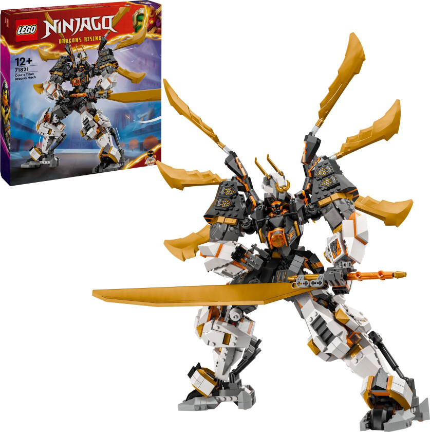 Ninjago 71821 Coles titan-dragerobot