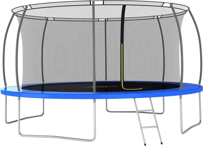 Trampolinesett rund 460x80 cm 150 kg