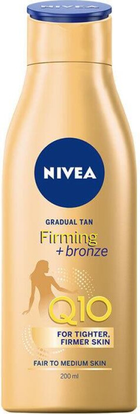 Nivea Gradual Tan Firming + Bronze Q10 Body Lotion 200ml