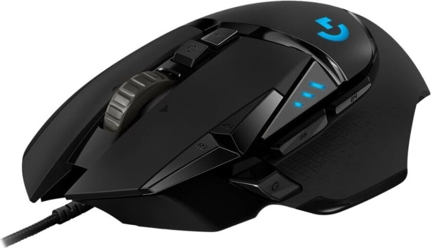 Gaming Mouse G502 (Hero) - Mus - optisk - 11 knapper - kablet - USB