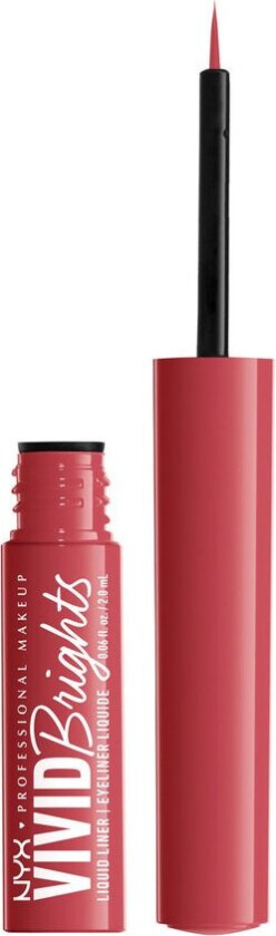 Vivid Bright Liquid Liner On Red 04 2ml