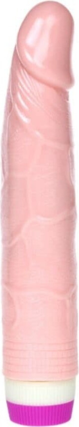 REALISTISK VIBRATOR FOR NYBEGYNNERE KJÃTT 21,5 CM