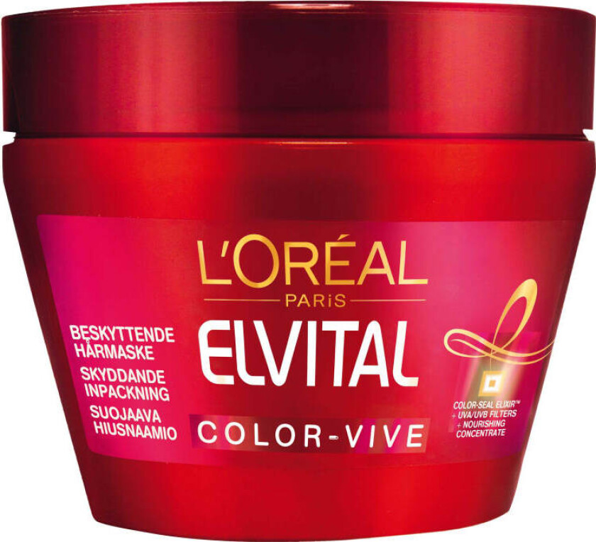 Elvital Hårmaske Color-Vive 300ml