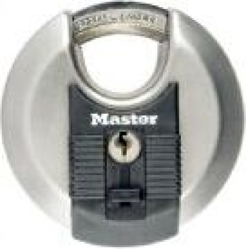 MASTER LOCK M40EURD, Diskus, Nøkkellås, Bruk flere nøkler, Garage, Moving truck, Selvoppbevaring, Shed, Oppbevaringsskap, Trailer, Van, Workshop, Svart, Rustfritt stål, Rustfritt stål