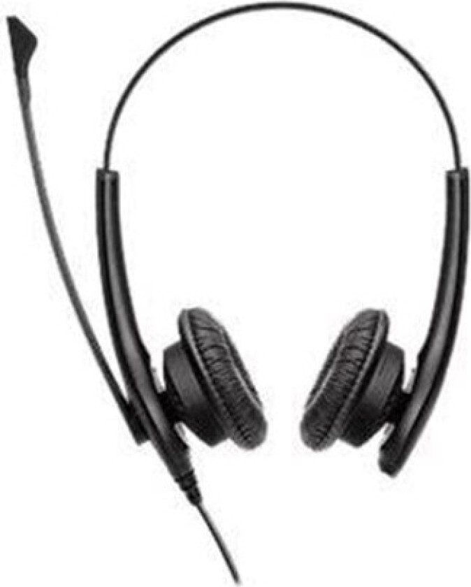 Biz 1100 Usb Duo Hodesett Usb Microsoft Teams, Zoom Stereo Svart