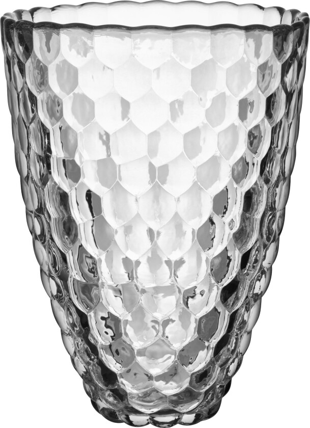 Raspberry vase 20 cm klar