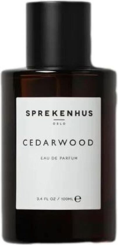 Sprekenhus Eau De Parfum 100ml - Cedarwood Parfyme Hvit unisex