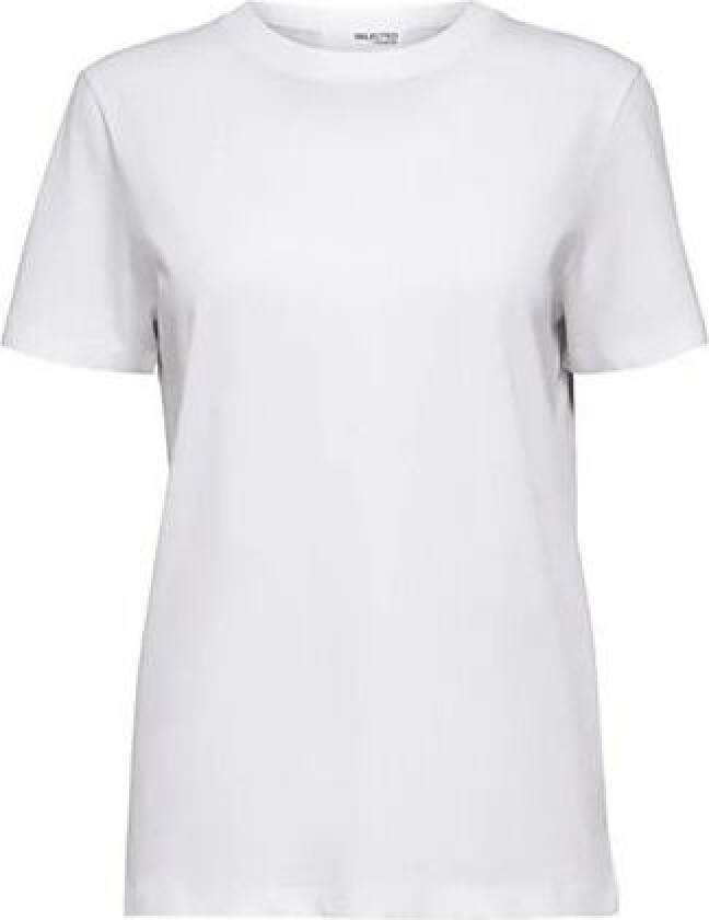 Myessential Ss O-Neck Tee - Bright White XS