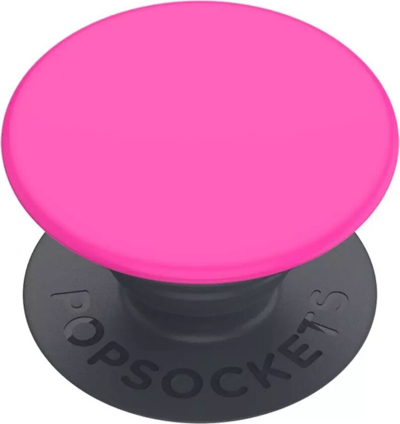 POPSOCKETS PopGrip Basic Magenta m. Stativfunksjon