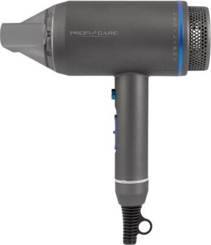 Hårføner PC-HT 3082 - hairdryer - blue/anthracite - 1800 W