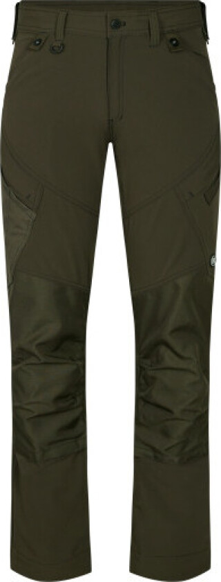 X-treme bukse 2369, 4-veis stretch, grønn, størrelse 100