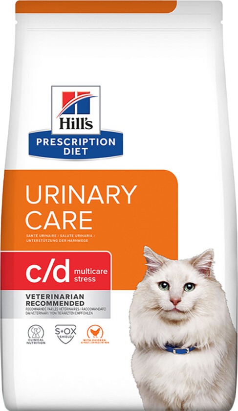 Hill's Prescription Diet Feline c/d Urinary Care Multicare Stress Chicken (12 kg)