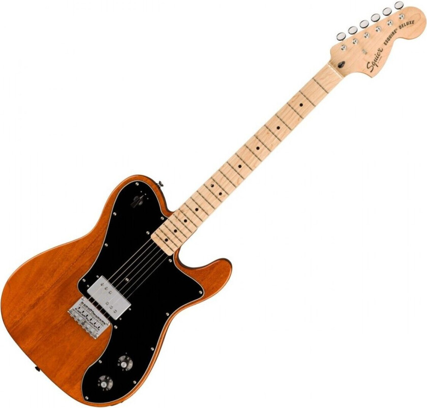 Squier Paranormal Esquire Deluxe Mocha, Black Pickguard, Mn