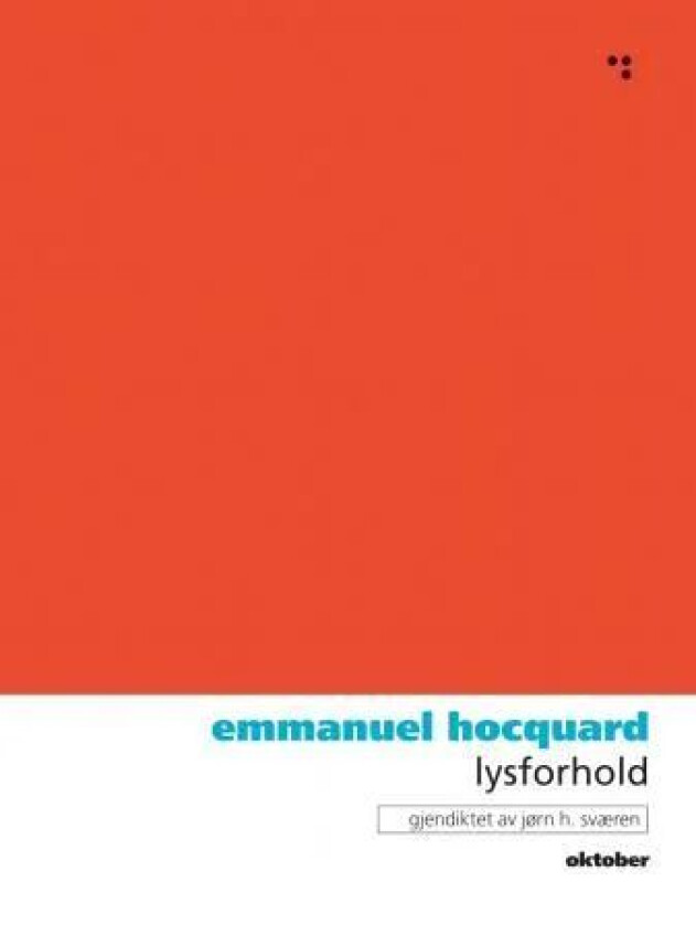 Lysforhold av Emmanuel Hocquard