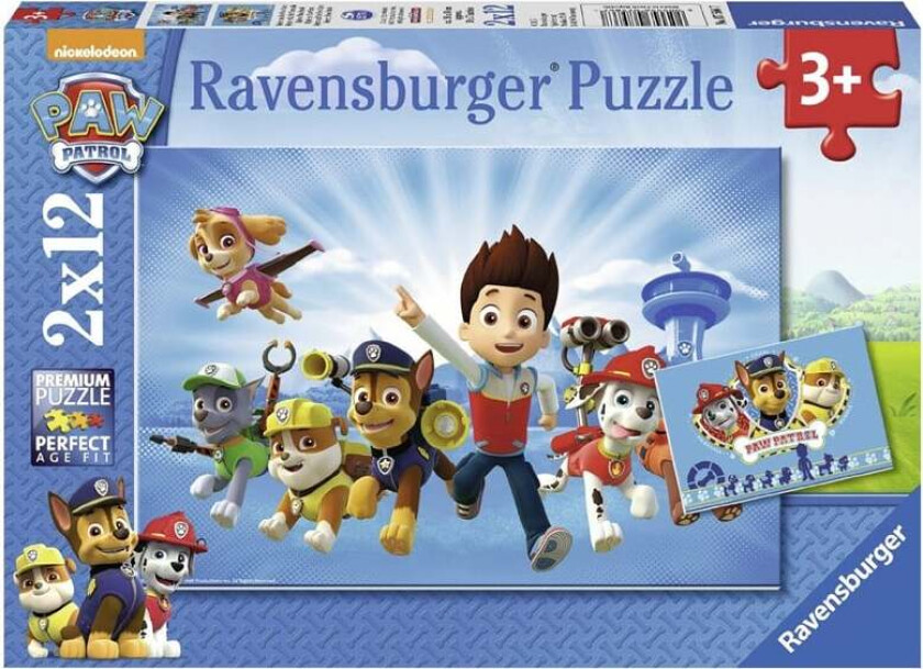 - Paw Patrol 2x12p puzzle - (10107586)