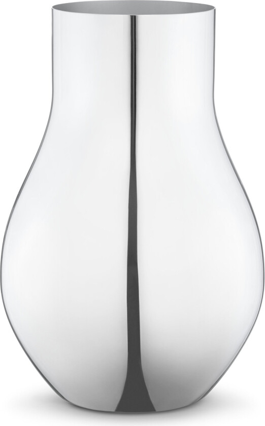 Cafu vase rustfritt stål medium, 30 cm