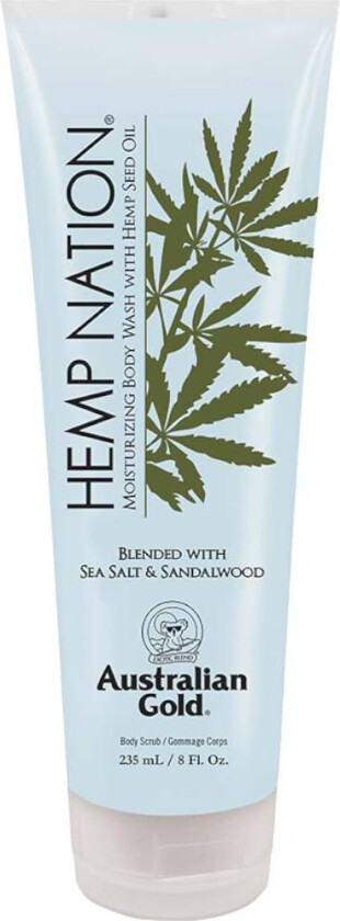 Hemp Nation Sea Salt And Sandalwood Body Wash 235 ml