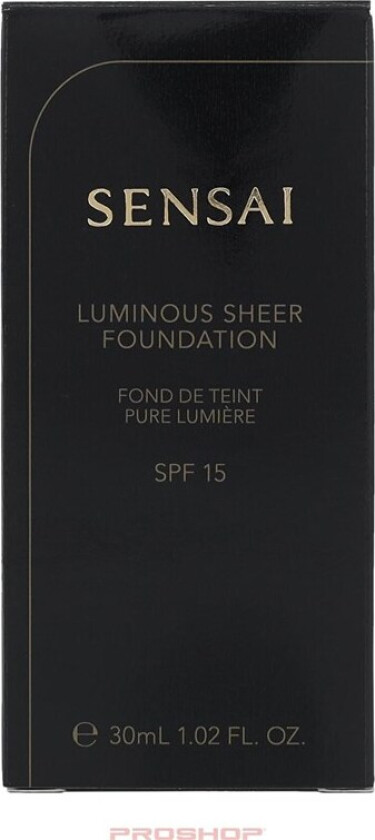 Sensai Luminous Sheer Foundation