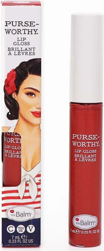 the Balm Purseworthy Lip Gloss, 7 ml the Balm Leppeglans