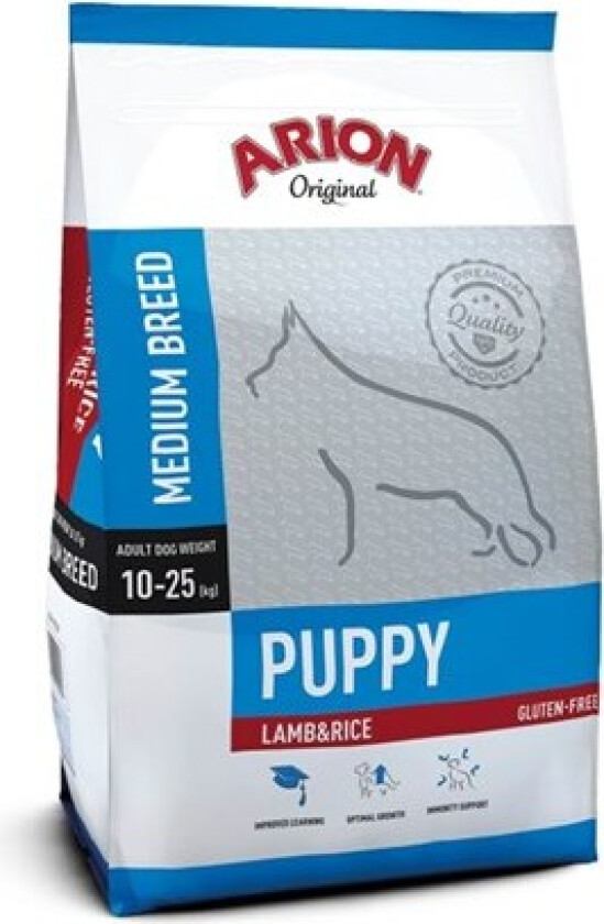 Arion Puppy Medium Breed Lamb & Rice (12 kg)